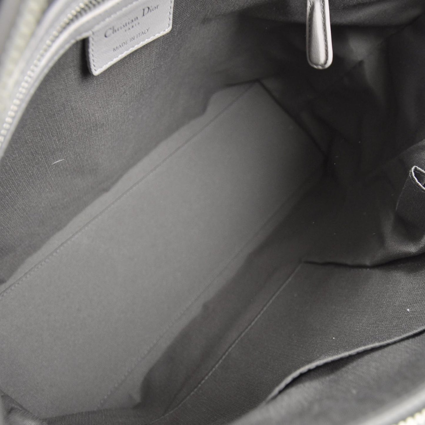 Lambskin Cannage Medium Granville Tote Grey