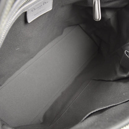 Christian Dior Lambskin Cannage Medium Granville Tote Grey 7 of 10