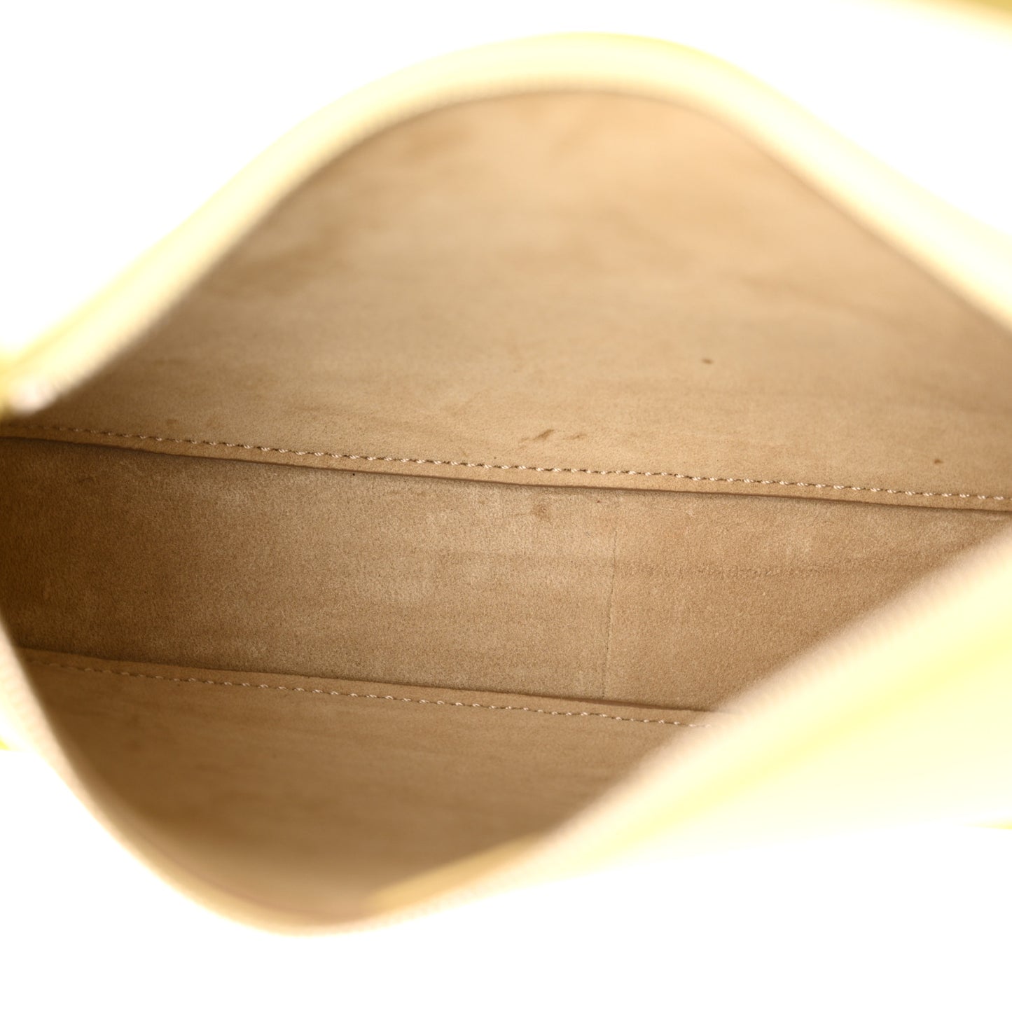 Smooth Calfskin Half Moon Shoulder Bag Yellow