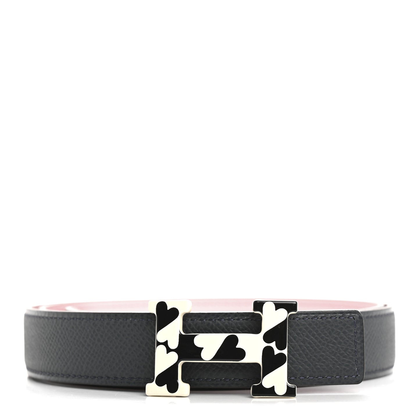 Swift Epsom H Email Coeur Belt 85 34 Rose Sakura Gris Misty