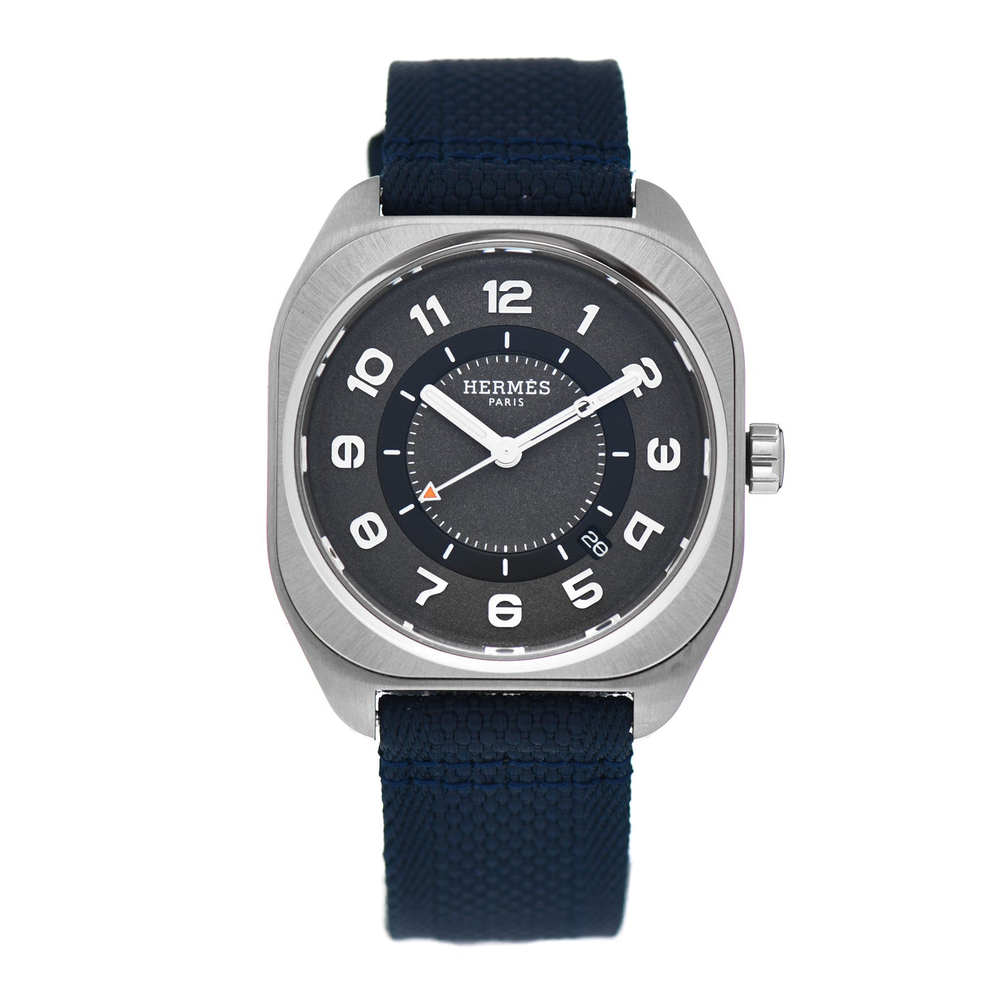 Titanium Nylon 39mm H08 Automatic Watch Bleu Abysse