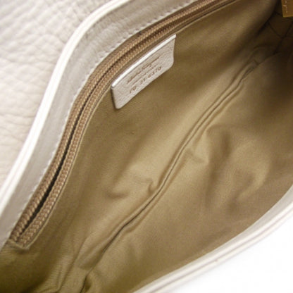 FASHIONPHILE SALVATOREFERRAGAMOLeatherTasselShoulderBagIvory 7 of 10