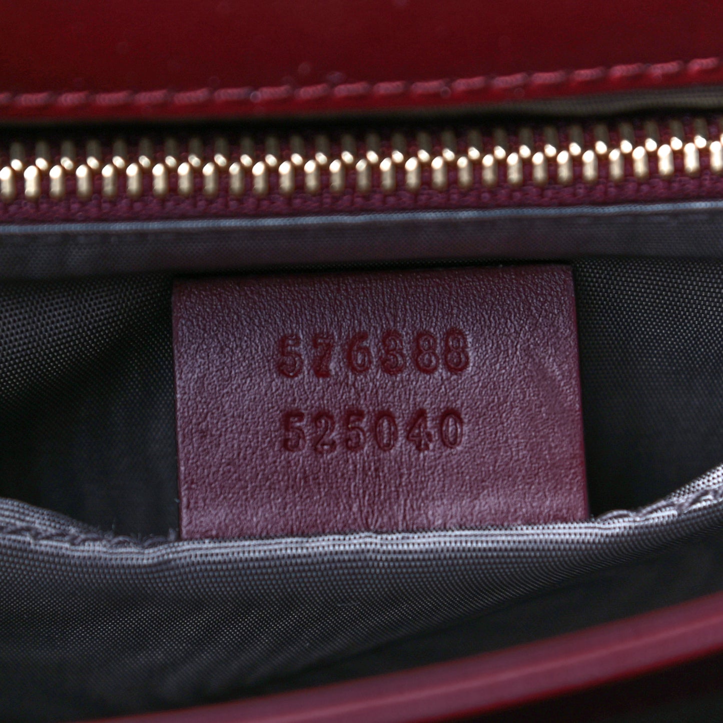 Smooth Calfskin Small Zumi Shoulder Bag Vintage Bordeaux