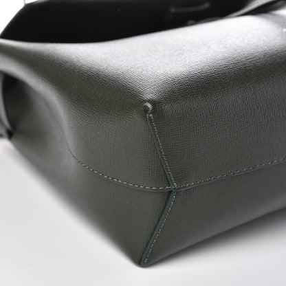 Mansur Gavriel Saffiano Mini Lady Bag Moss 8 of 10