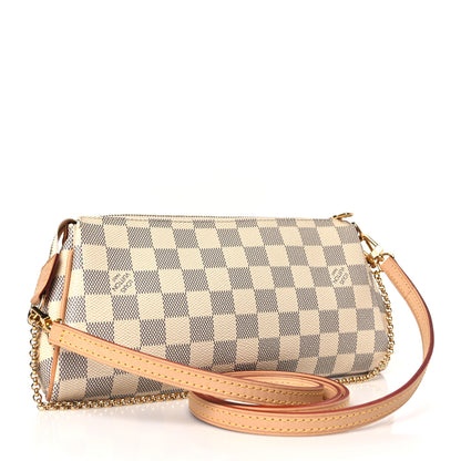 Louis Vuitton Damier Azur Eva Clutch 3 of 8