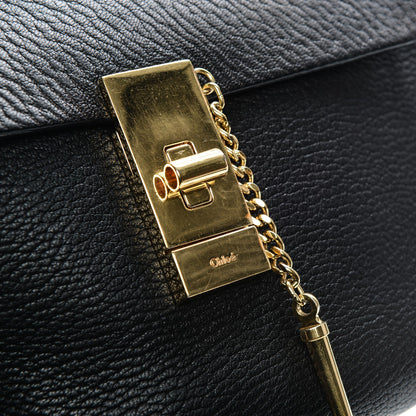 Chloe Grained Lambskin Drew Shoulder Bag Black 7 of 8