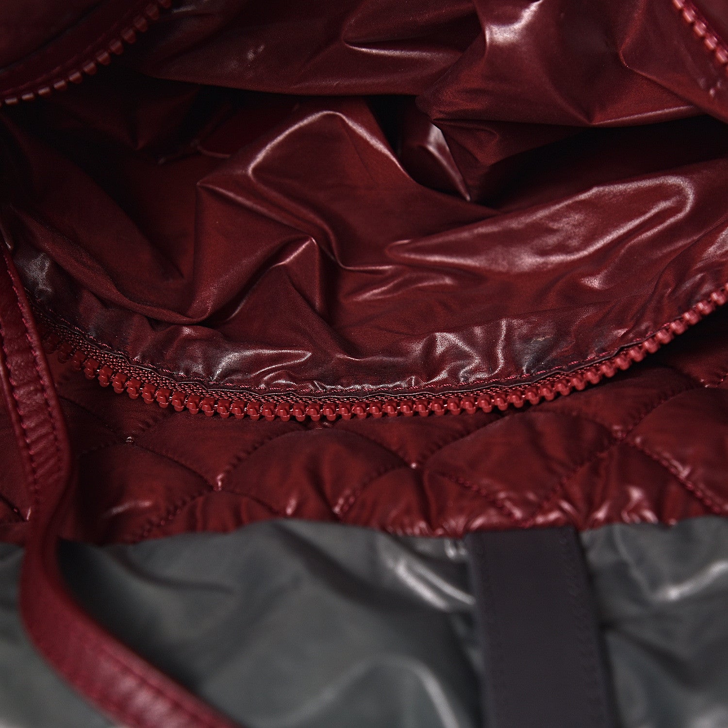 Chanel Nylon Quilted Medium Coco Cocoon Reversible Tote Grey 12 of 20