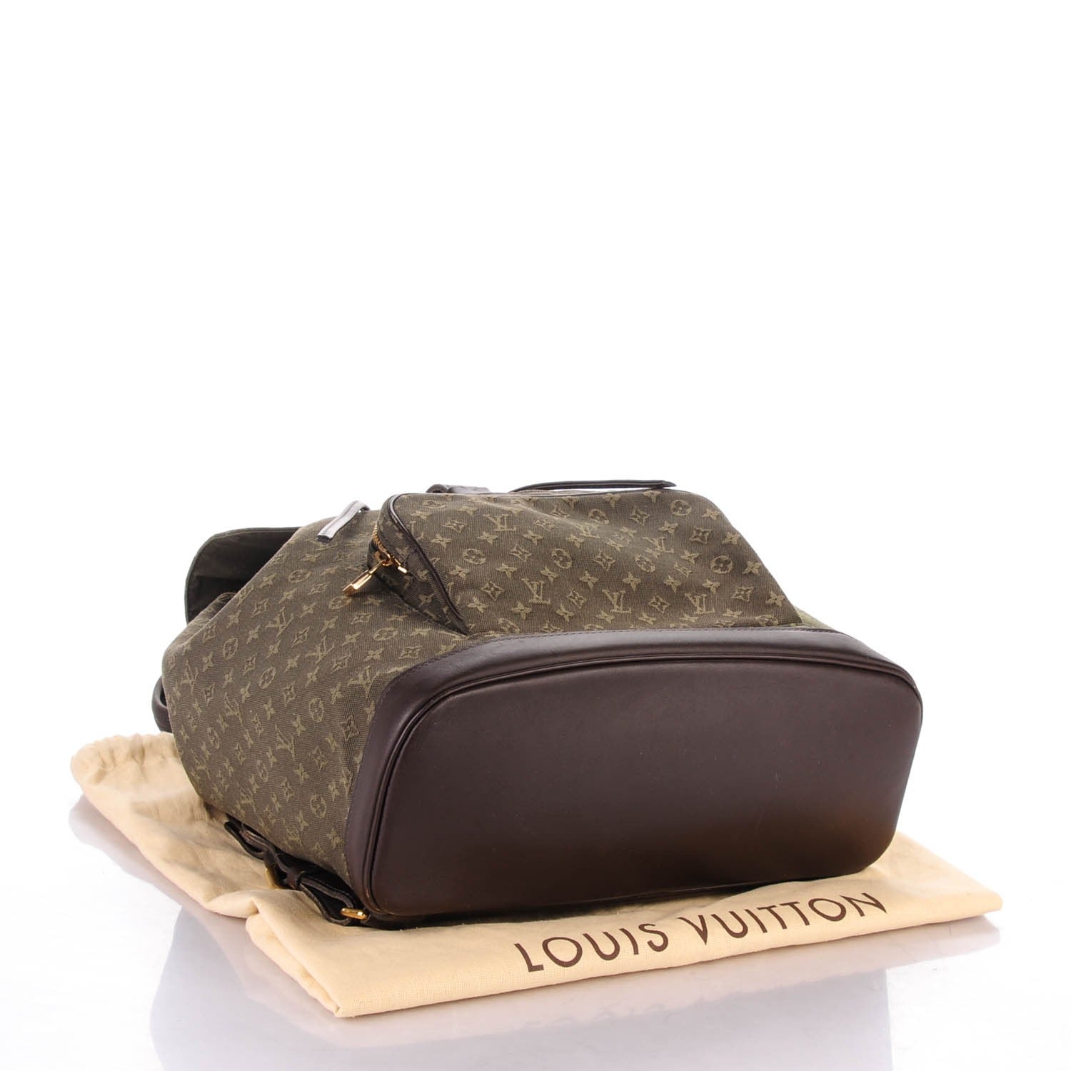 Louis Vuitton Mini Monogram Montsouris GM Backpack Kaki 4 of 8