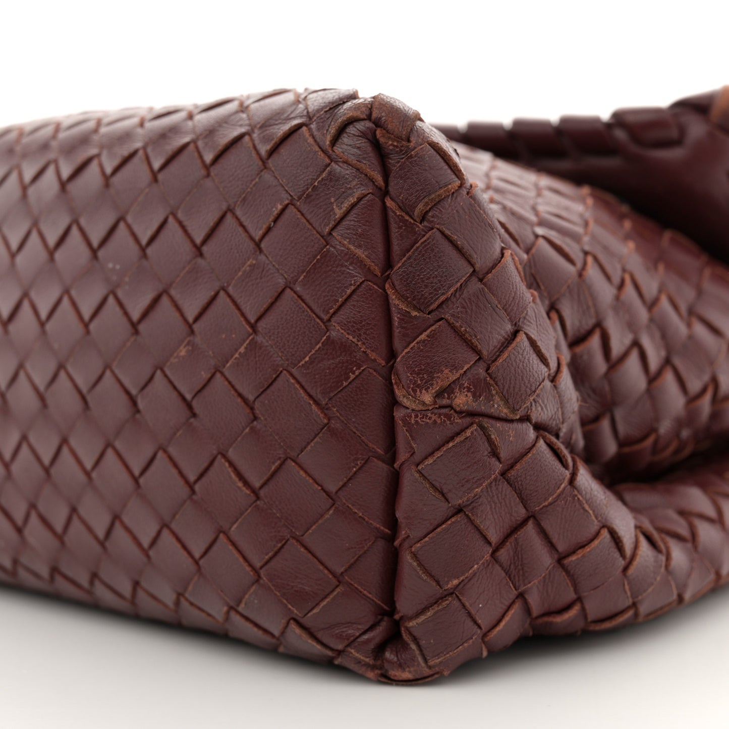 Nappa Intrecciato Medium Olimpia Shoulder Bag Opera