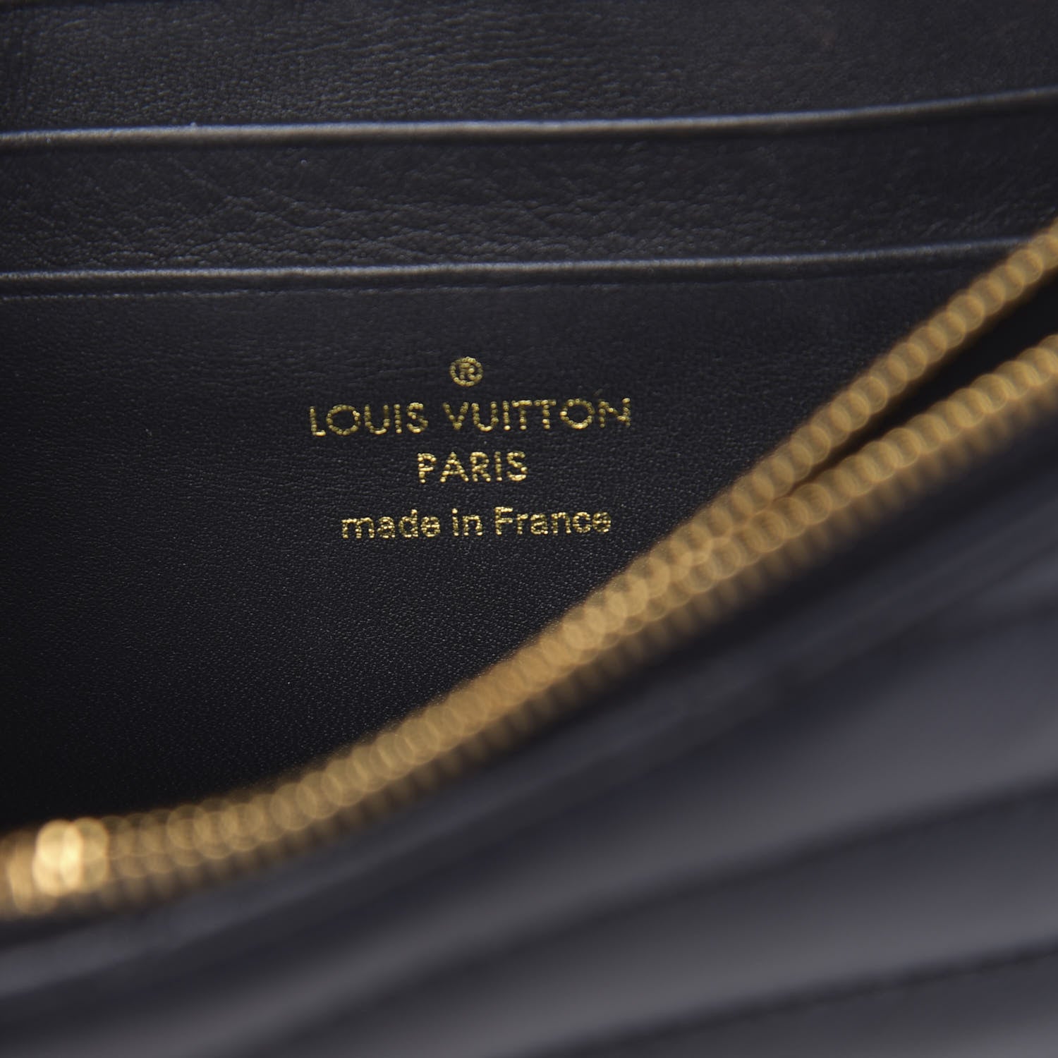 Louis Vuitton Calfskin New Wave Chain Pochette Black 6 of 12