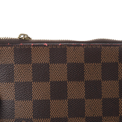 Louis Vuitton Damier Ebene Neverfull MM GM Pochette 6 of 8