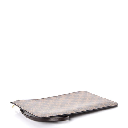 Louis Vuitton Damier Ebene Neverfull MM GM Pochette 4 of 8