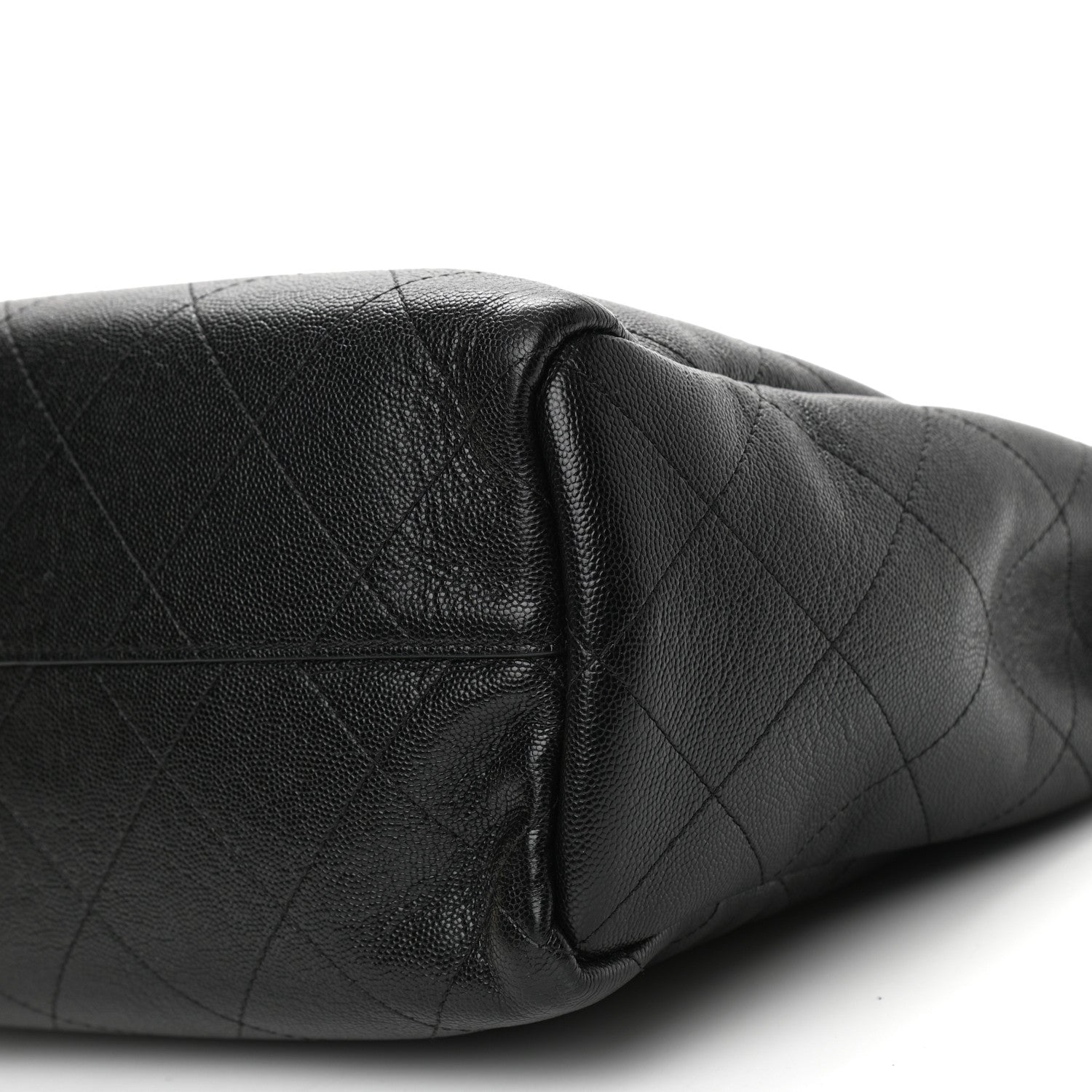 Chanel Caviar Stitched Medium Lady Coco Shopping Tote Black 10 of 13