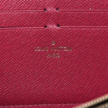Louis Vuitton Monogram Clemence Wallet Fuchsia 6 of 8