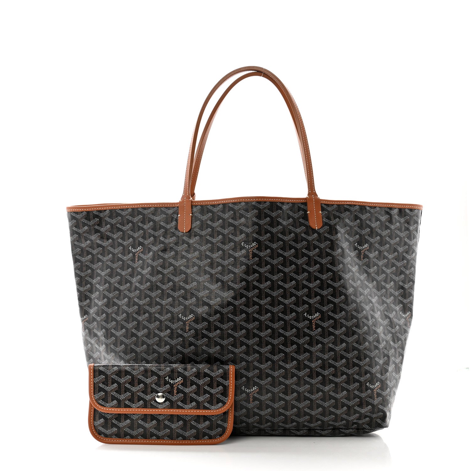 Goyard Goyardine Saint Louis GM Black Gold 3 of 12
