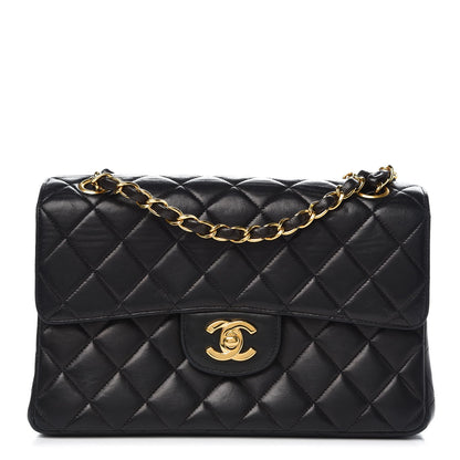 Chanel Lambskin Quilted Small Double Sided Flap Black 1 of 12