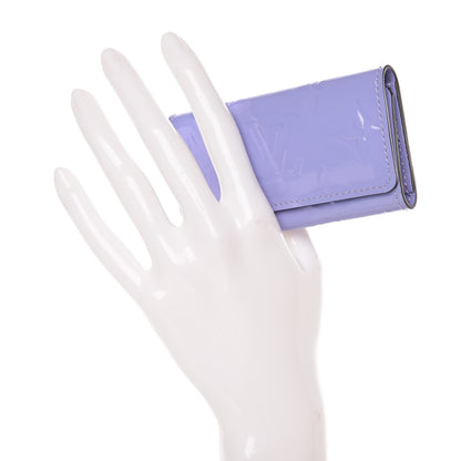 Louis Vuitton Vernis Multicles 4 Key Holder Lilac 2 of 8