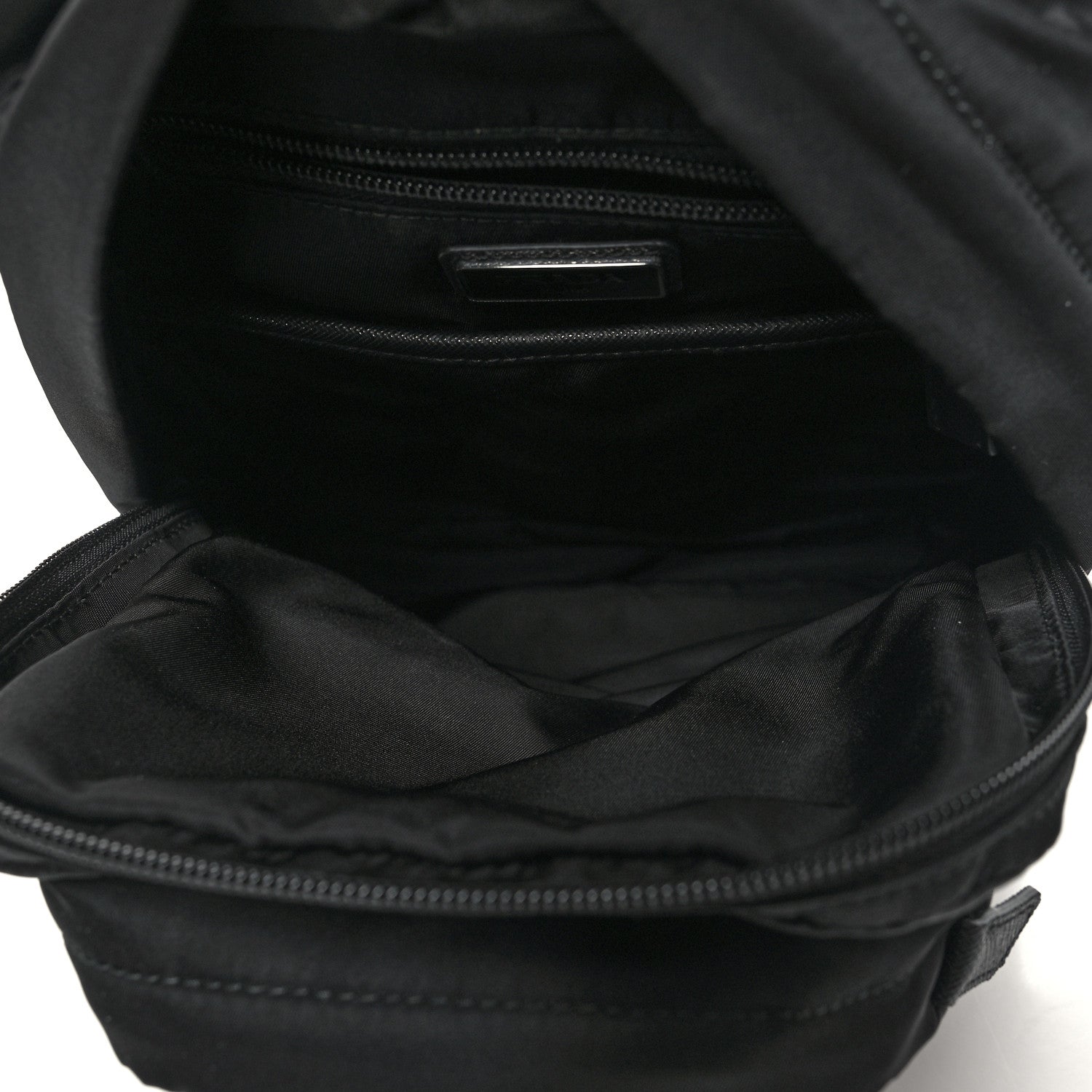 Prada Tessuto Nylon Montagna Sling Backpack Black 5 of 9