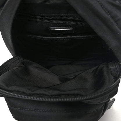 Prada Tessuto Nylon Montagna Sling Backpack Black 5 of 9
