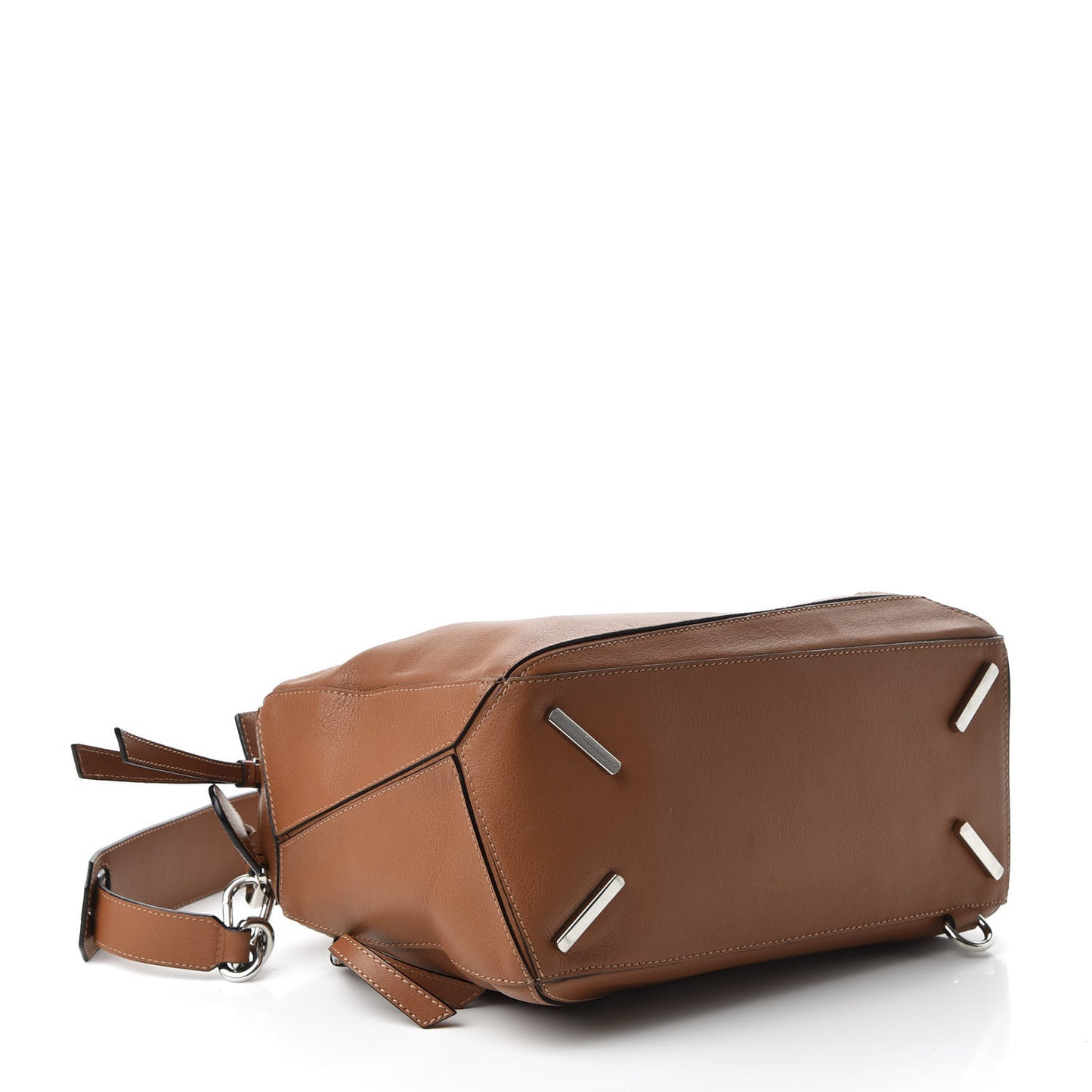 Calfskin Medium Puzzle Bag Tan