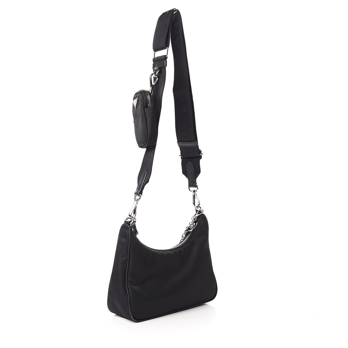 Nylon Re-Edition 2005 Shoulder Bag Black