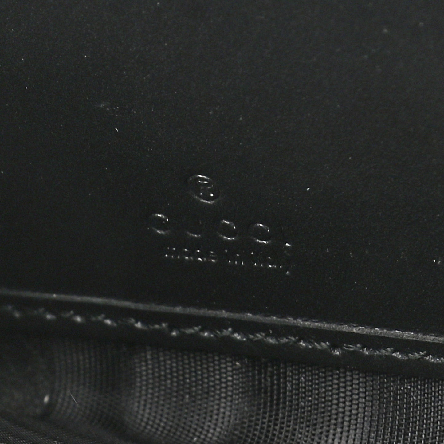 GG Supreme Monogram Bees Zip Around Wallet