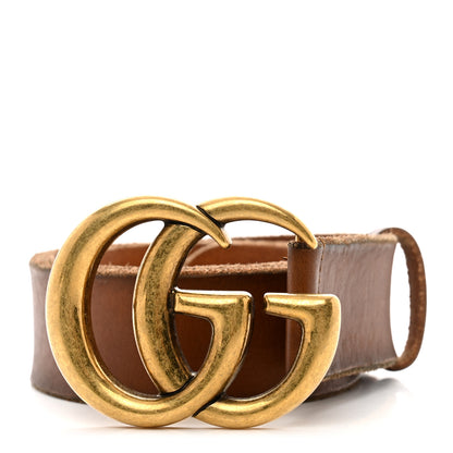 Gucci Faded Calfskin Double G 40mm Belt 90 36 Cuir 1 of 6