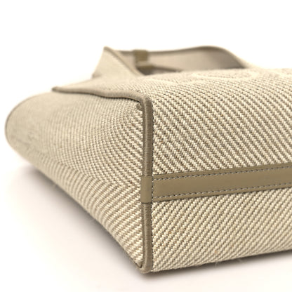 Loewe Jacquard Canvas Small Font Tote Ecru 9 of 10