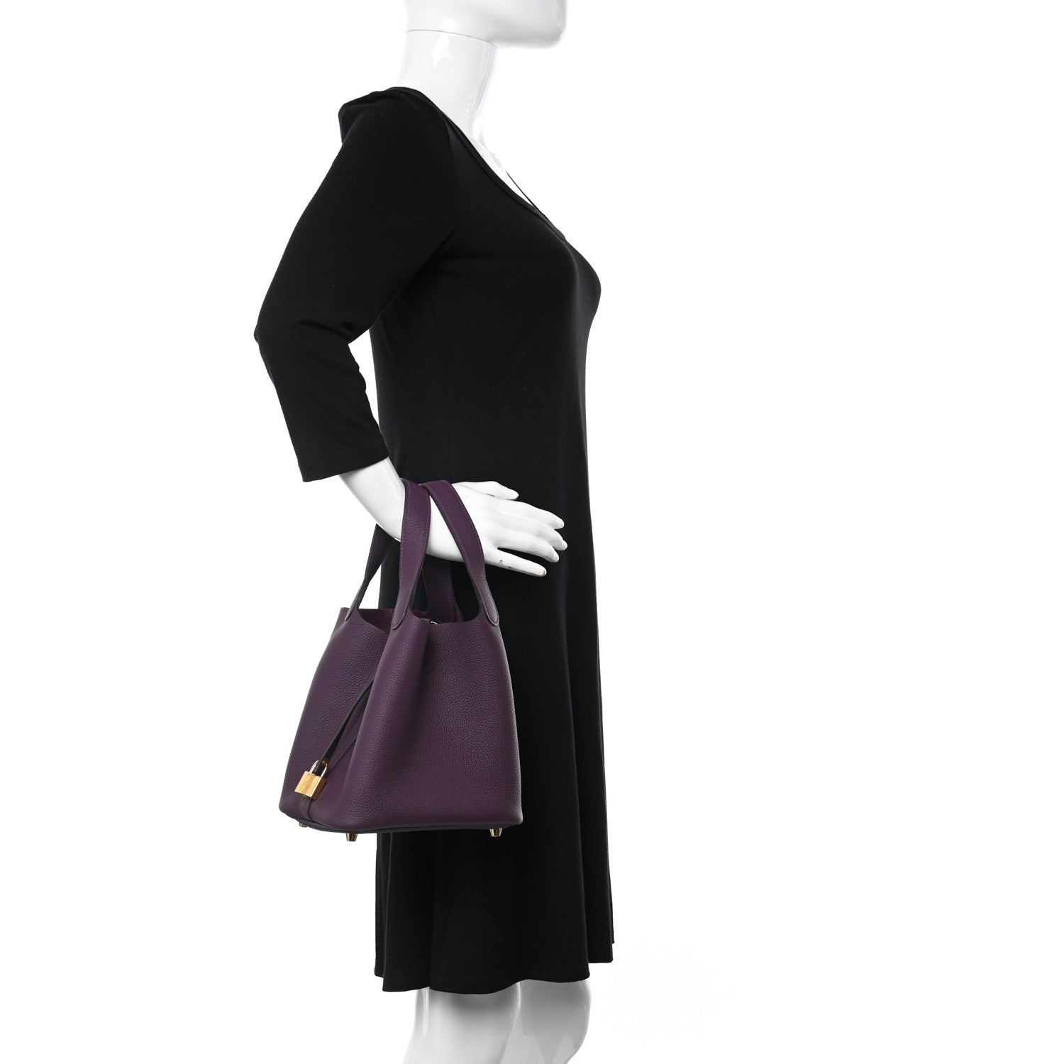 HERMES パープル シルク ノースリーブベスト HERMES パープル シルク ノースリーブベスト HERMES パープル シルク