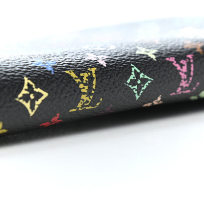 Louis Vuitton Monogram Multicolor Zippy Wallet Black Grenade 9 of 9