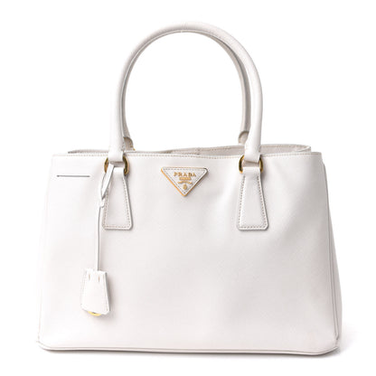 Prada Saffiano Lux Medium Tote Talco 1 of 19