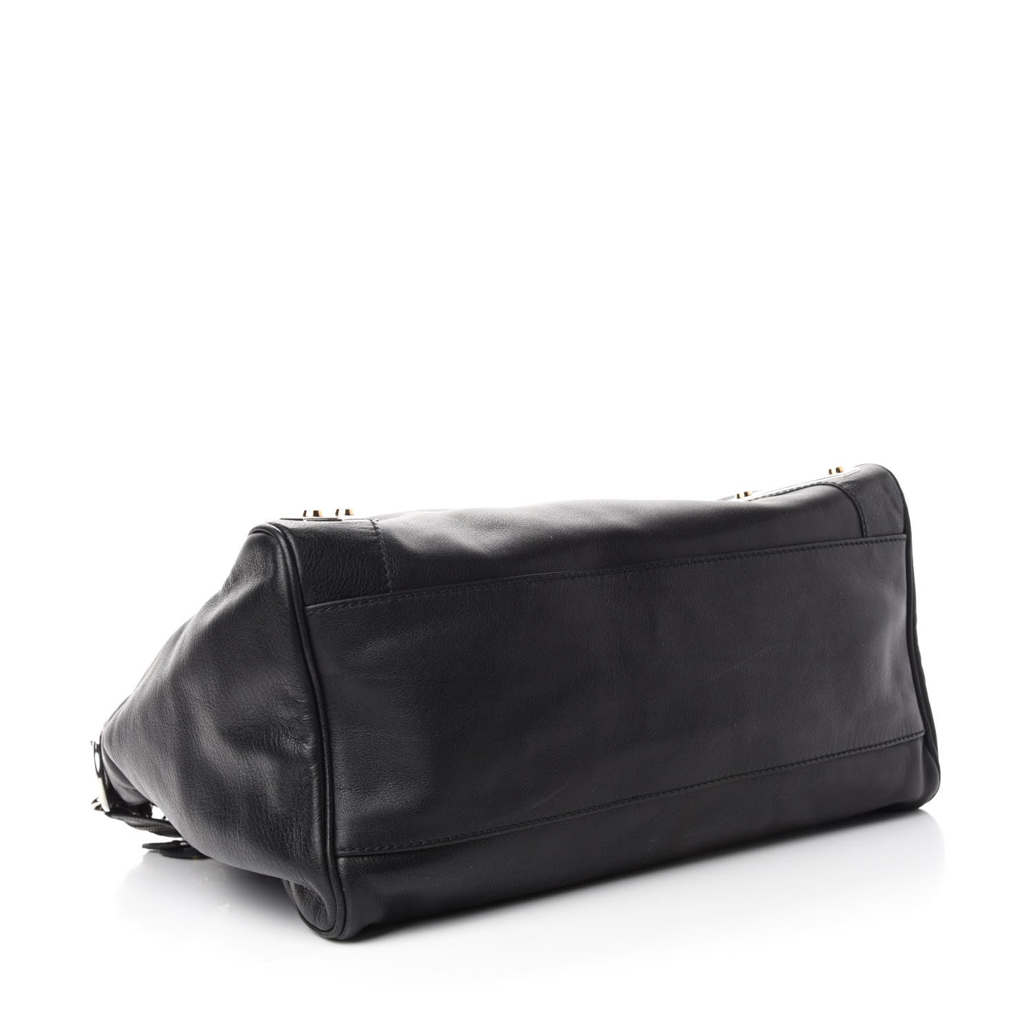 Balenciaga Veau Amp Plate Silver Hardware Velo Black 4 of 10