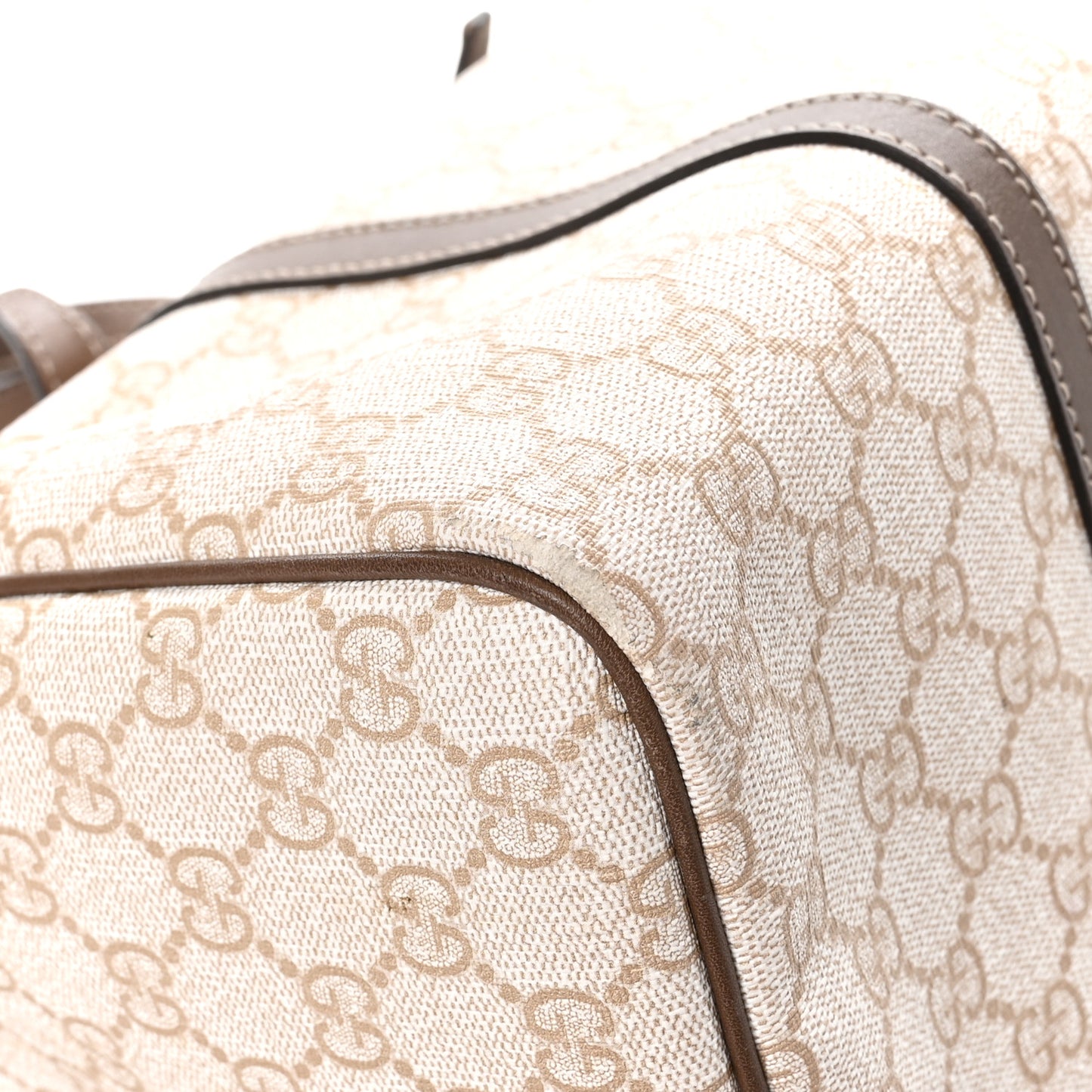 GG Plus Monogram Medium Joy Boston Tan