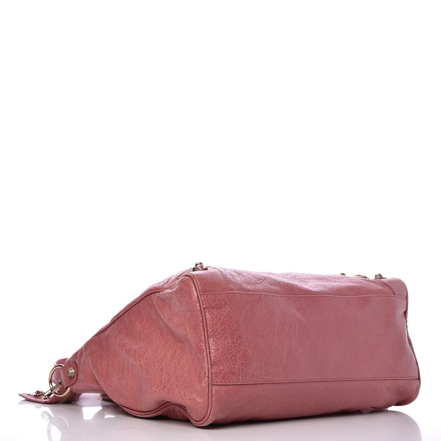 Agneau Giant 12 Rose Gold Hardware Velo Rose Bruyere