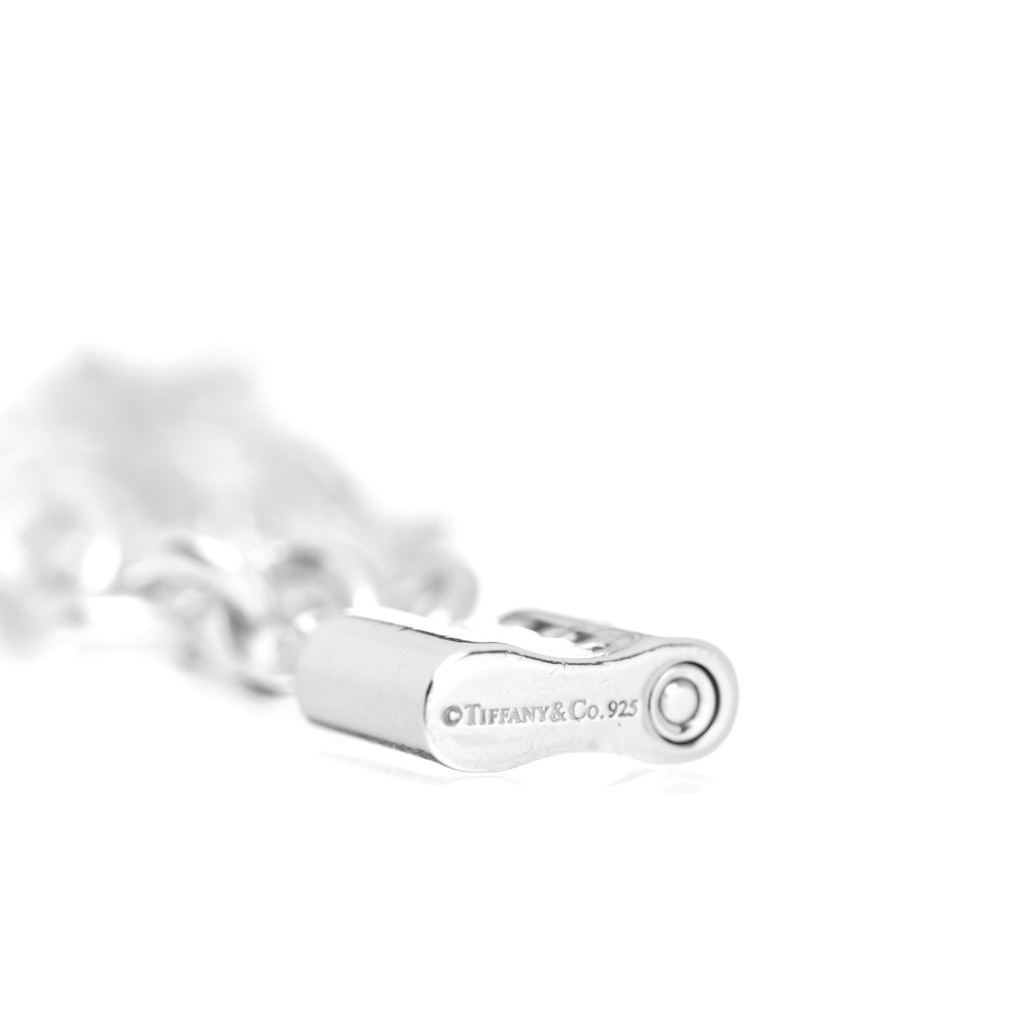 Sterling Silver 1837 Lock Charm Bracelet