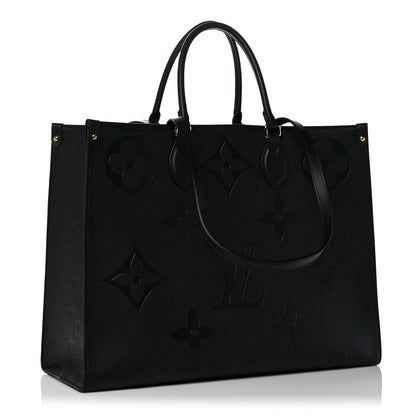 Louis Vuitton Empreinte Monogram Giant Onthego GM Black 3 of 9