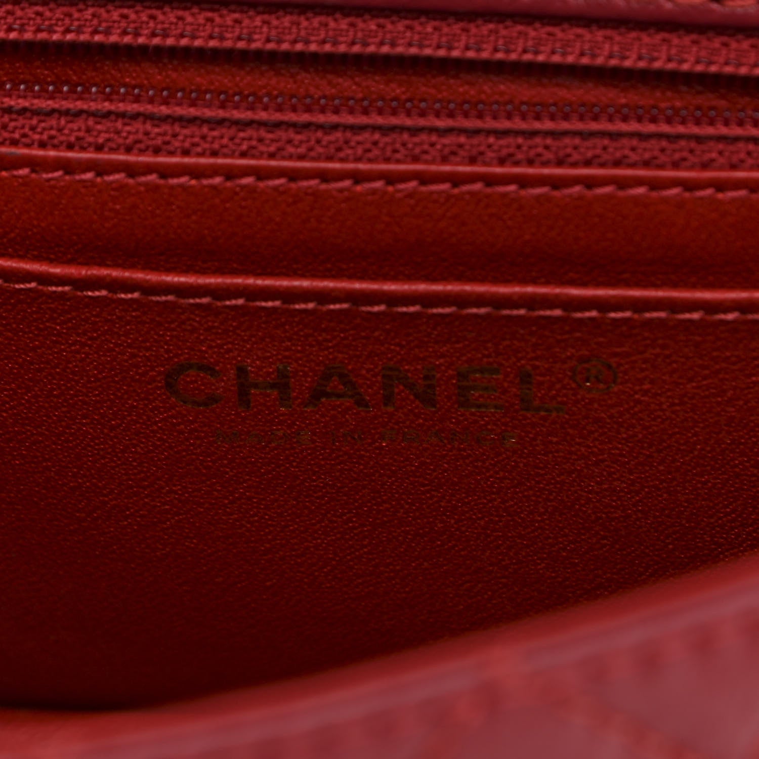 Chanel Aged Calfskin Quilted 2.55 Reissue Mini Flap Red 6 of 11