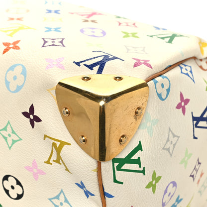 Louis Vuitton Monogram Multicolor Speedy 30 White 11 of 14