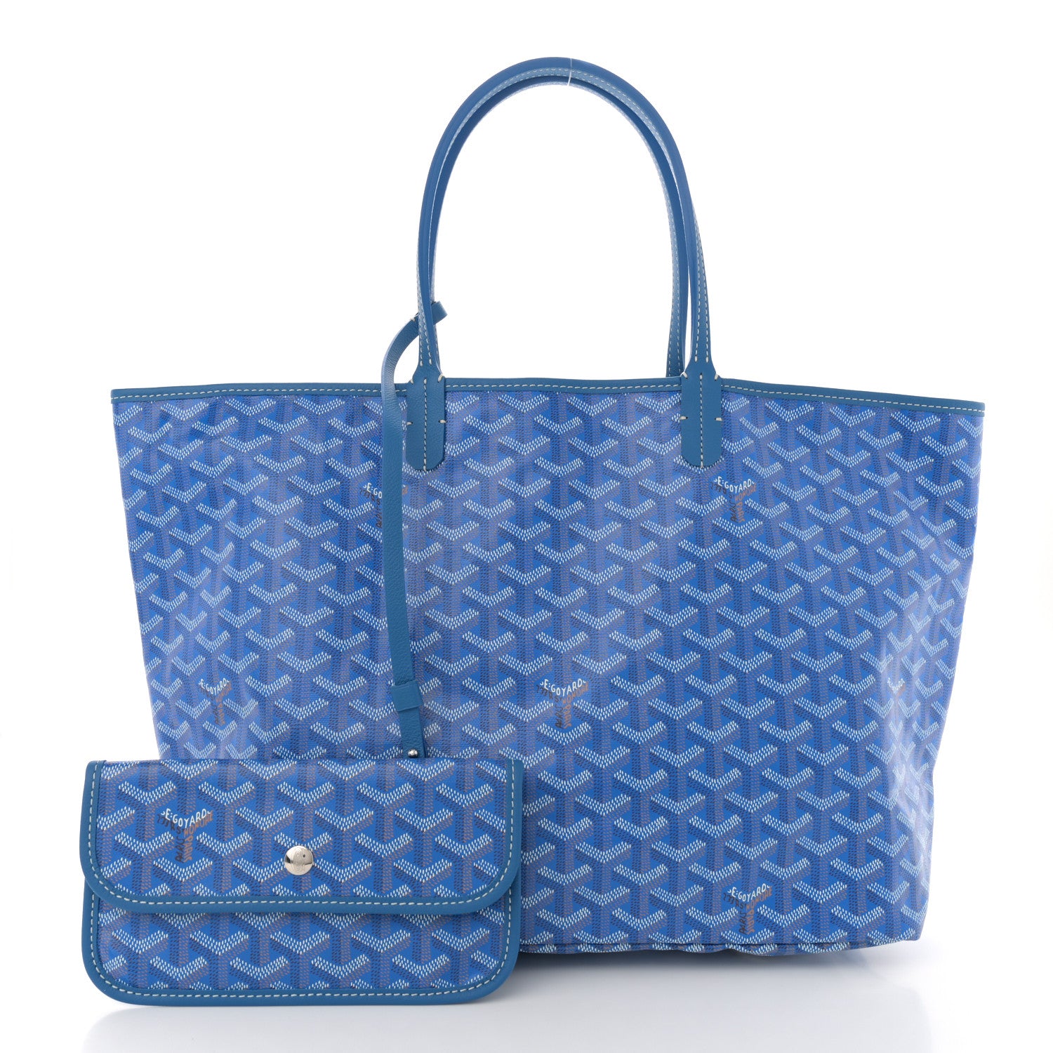 Goyard Goyardine Saint Louis PM Sky Blue 3 of 11