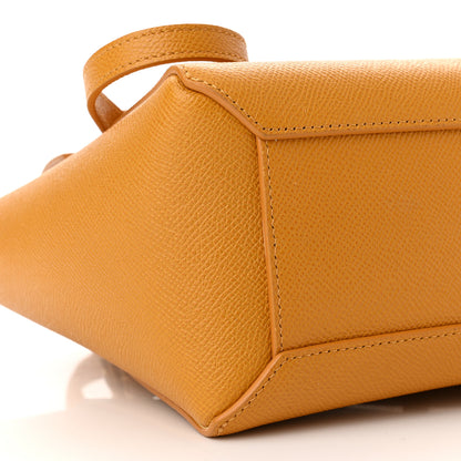 Celine Grained Calfskin Nano Belt Bag Calendula 9 of 10