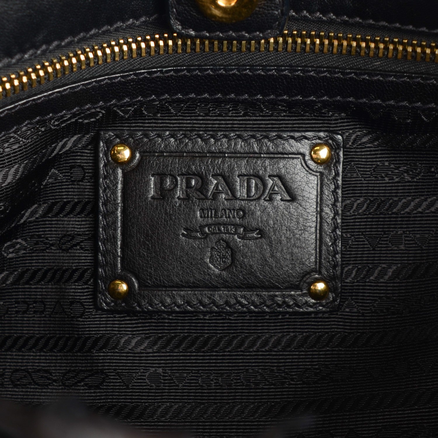Prada Tessuto Nylon Ruffle Bag Nero Black 8 of 10