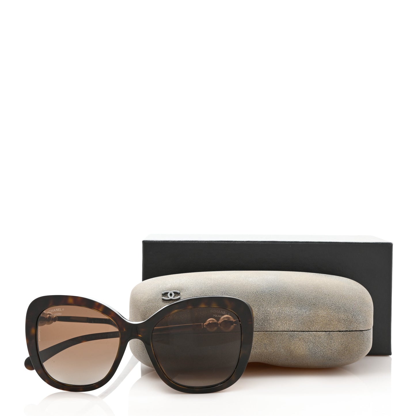 Square Winter Polarized Pearl Sunglasses 5339-H Tortoise