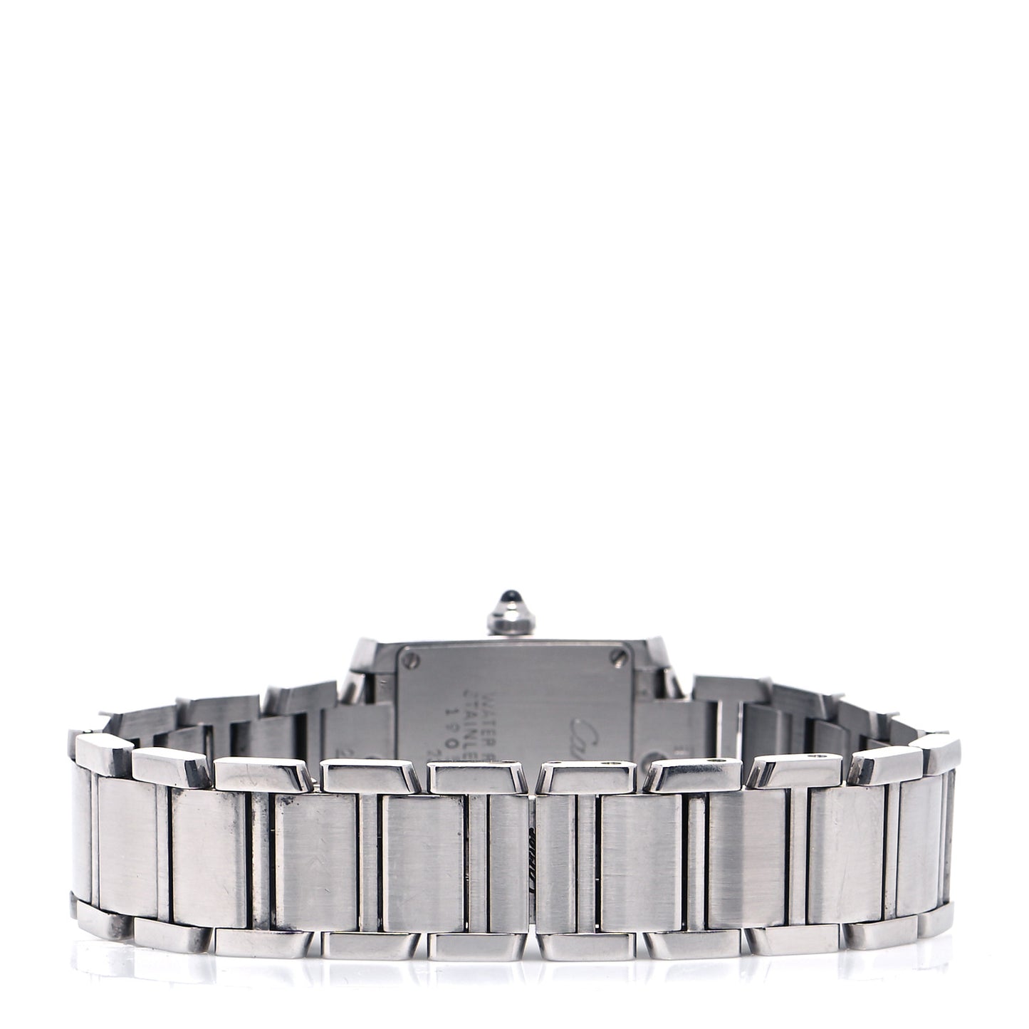 Stainless Steel 20mm Tank Francaise Quartz Watch