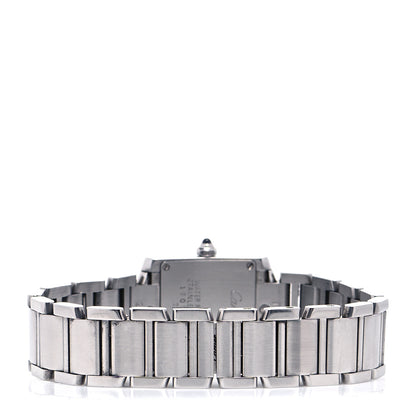 Cartier Stainless Steel 20mm Tank Francaise Quartz Watch 3 of 5