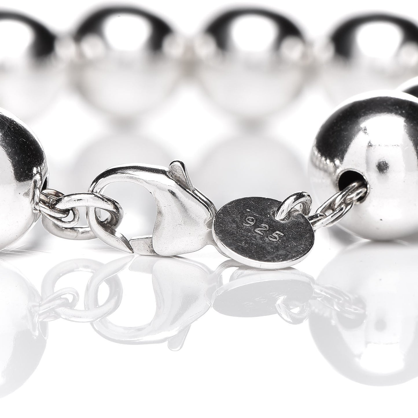 Sterling Silver 10mm HardWear Ball Bracelet