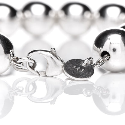 Tiffany Sterling Silver 10mm HardWear Ball Bracelet 4 of 5