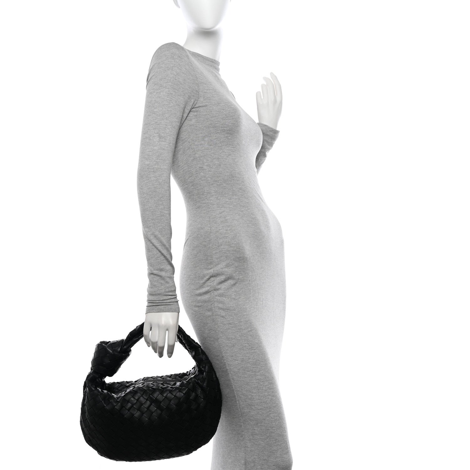 Bottega Veneta Nappa Intrecciato Teen Jodie Hobo Black 2 of 10