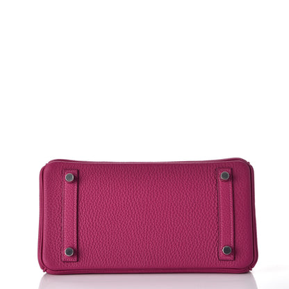 Hermes Togo Birkin 25 Rose Pourpre 6 of 38