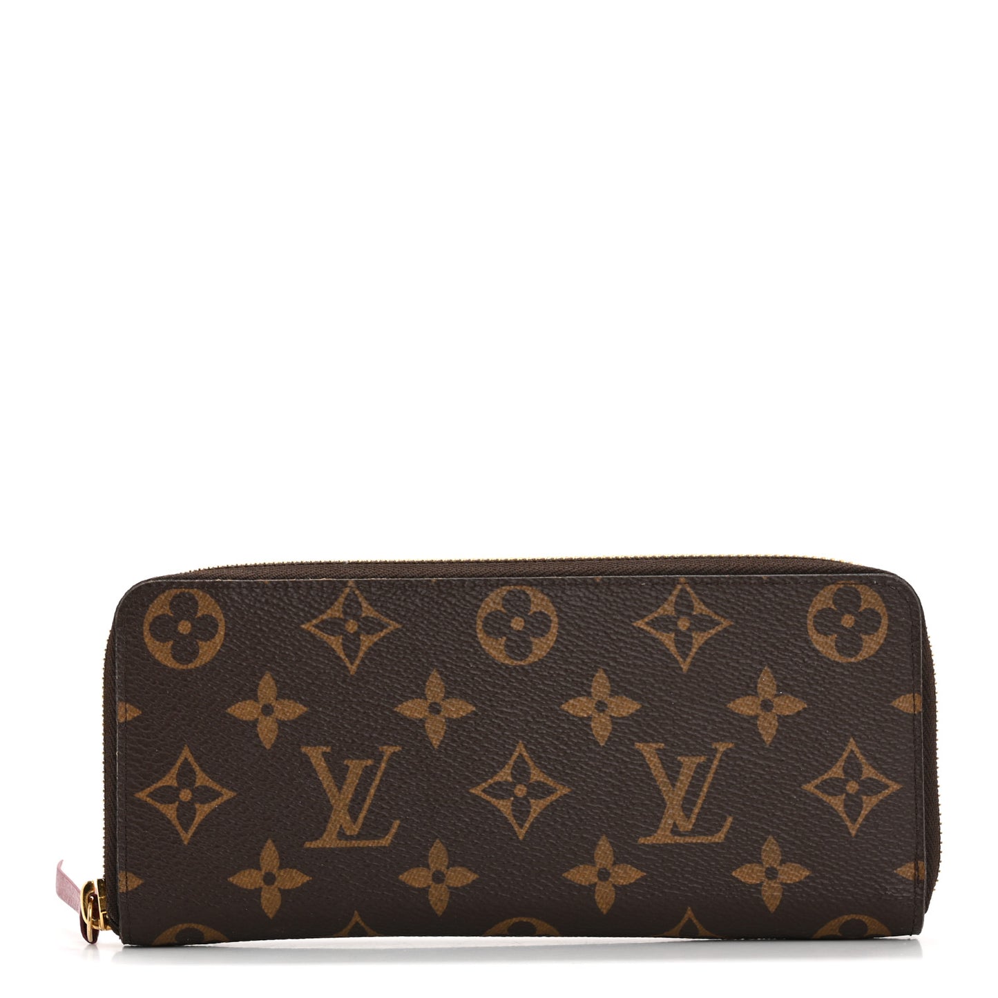 Monogram Clemence Wallet Fuchsia