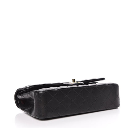 Chanel Lambskin Quilted Medium Double Flap Black 4 of 9